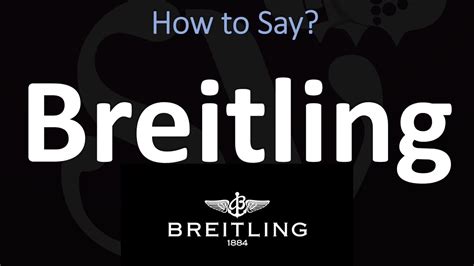 breitling pronunciation|how to pronounce panerai.